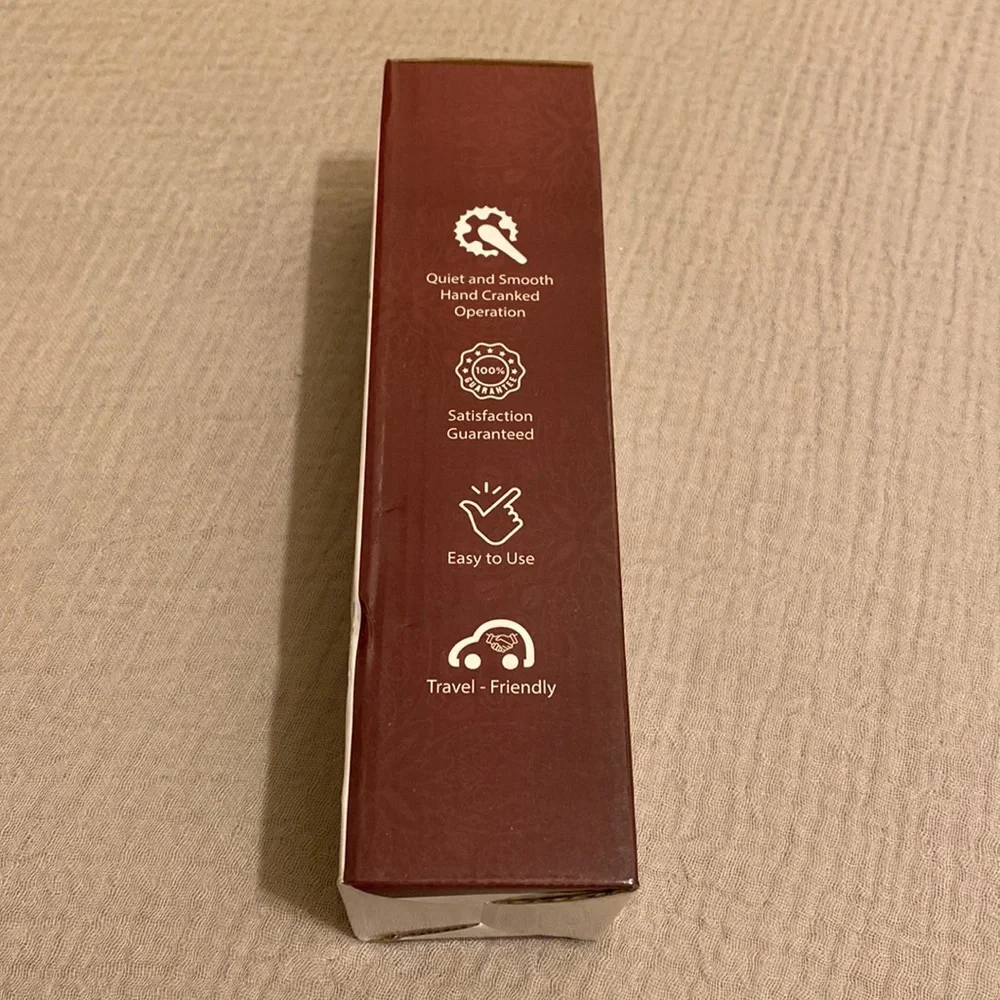 Cafflee Manual Coffee Grinder - Stainless Steel. New